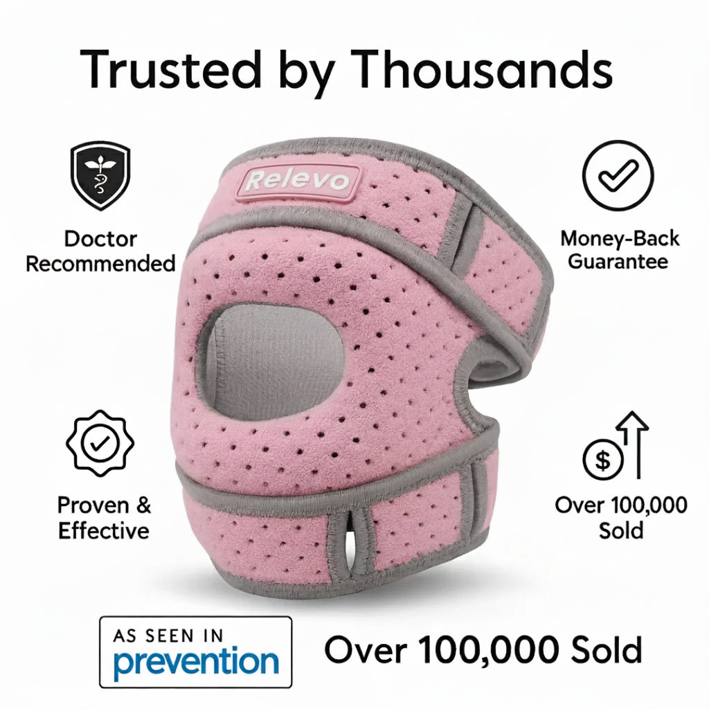 Advanced Relevo™ Knee Brace That Moves With You - Pain Relief In Minutes