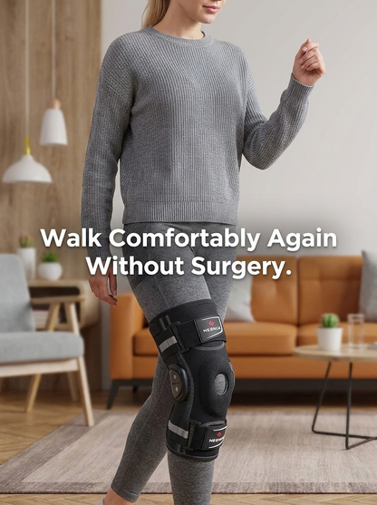 Advanced Relevo Hinged Knee Brace A Brace Built For Lateral Instability — Not Just Pain Relief
