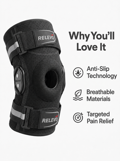 Advanced Relevo Hinged Knee Brace A Brace Built For Lateral Instability — Not Just Pain Relief