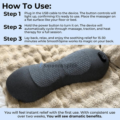 SmoothSpine™ - Triple Fusion Massager