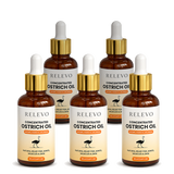 5 bottles of RELEVO Concentrated Ostrich Oil